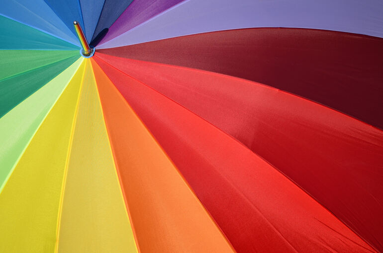 Regenschirme in bunten Farben: Damit wirbt das Bündnis für Vielfalt Ludwigsburg auf seiner Internetseite.