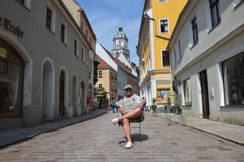 Ferienaktion 2017 Mirko mit der LKZ in Mei