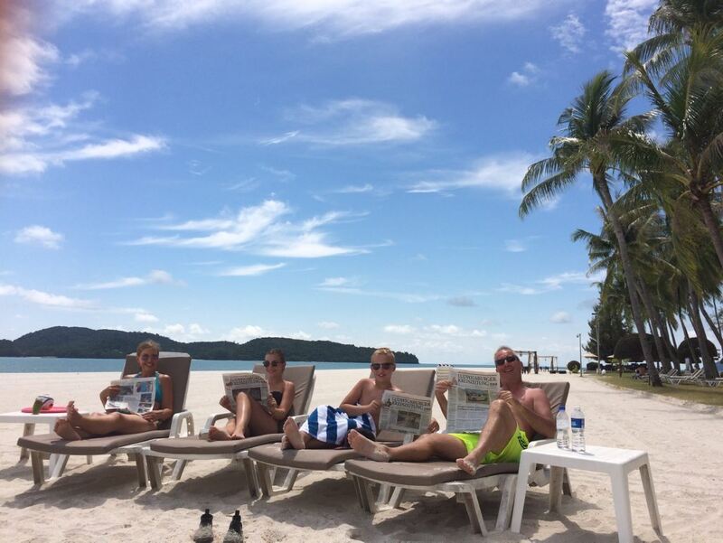 Ferienaktion 2017 - mit LKZ im Liegestuhl