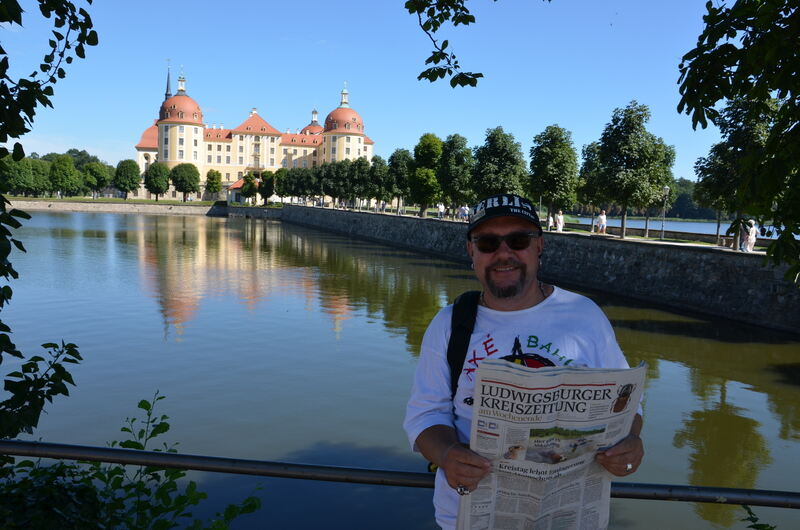Ferienaktion 2017 Mirko mit der LKZ in Moritzburg