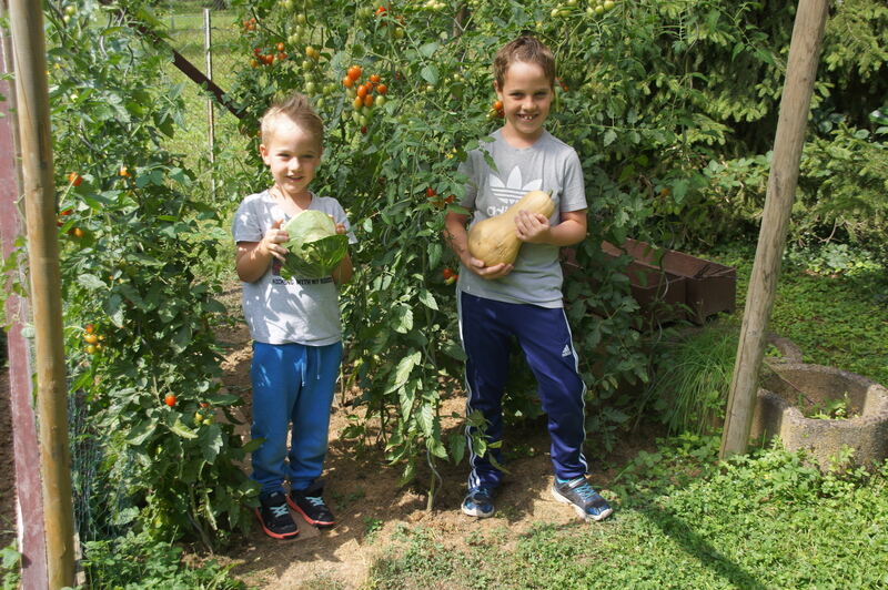 Ferienaktion 2017 im Garten