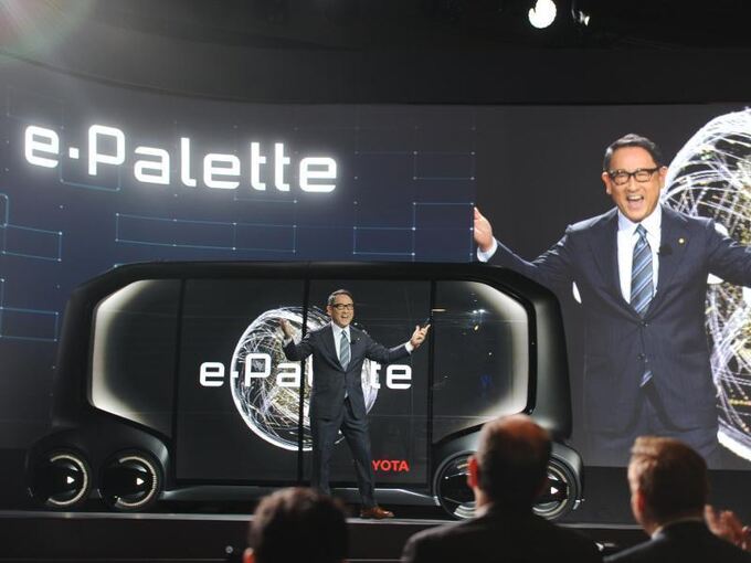 Toyota stellt "e-Palette" vor