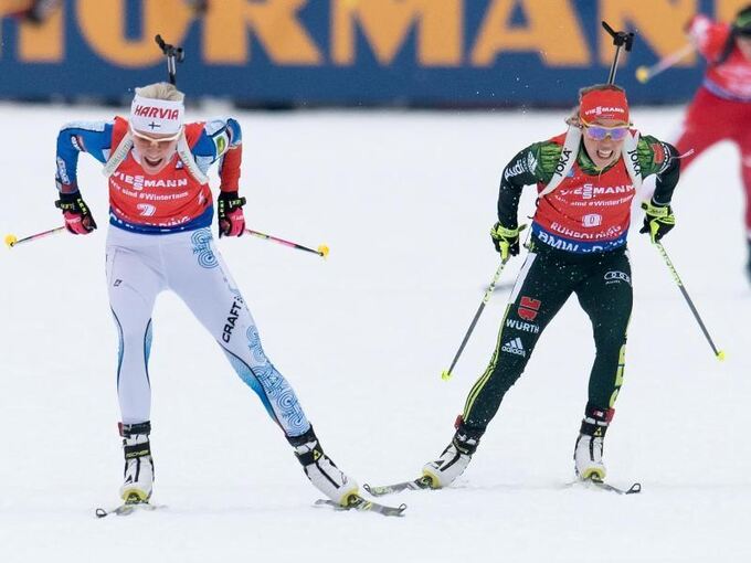 Biathlon Star Dahlmeier Kommt Wieder In Schwung Sport
