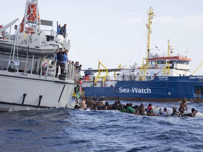 Rettungseinsatz im Mittelmeer