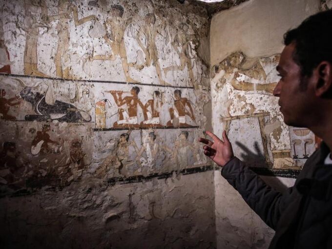 Grabstätte bei Gizeh