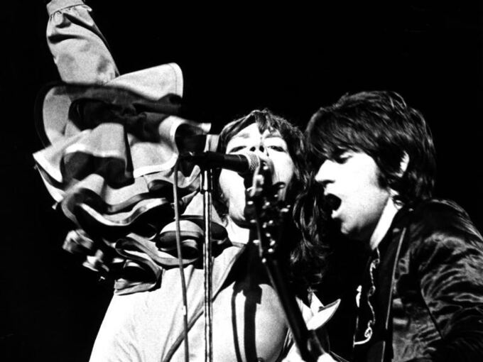 Die Rolling Stones 1976 in Frankfurt