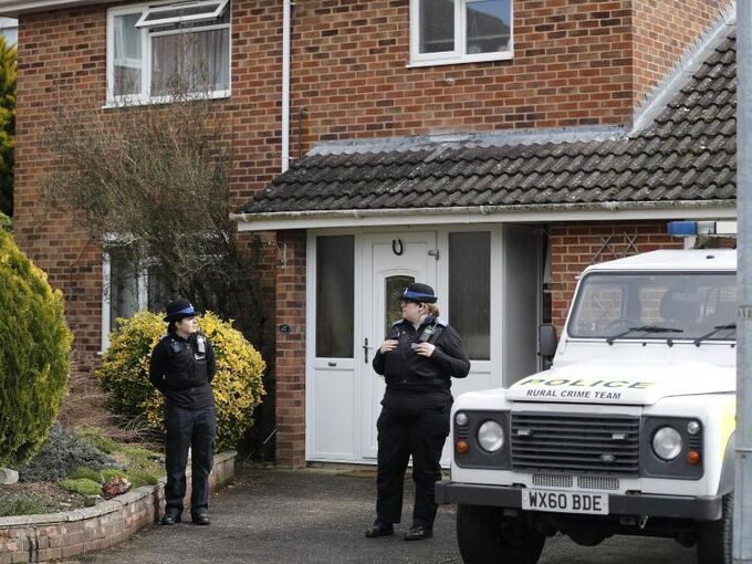 Polizei in Salisbury
