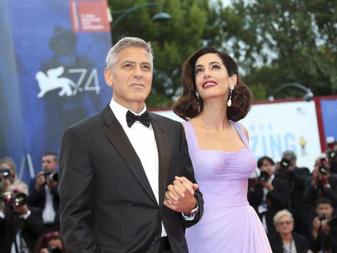 Ehepaar Clooney