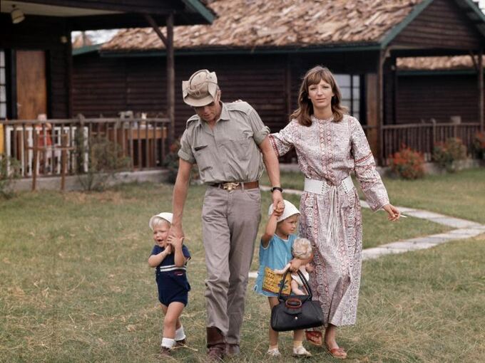 Hardy Krüger & Familie