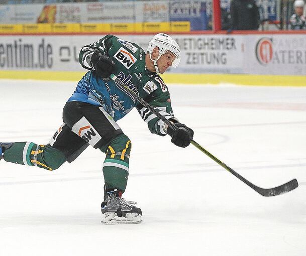 Vorbildlicher Einsatz: Rene Schoofs hängt sich für die Steelers rein.Foto: Baumann