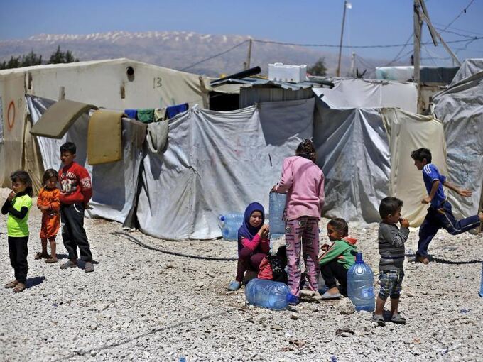 Syrische Flüchtlingskinder im Libanon