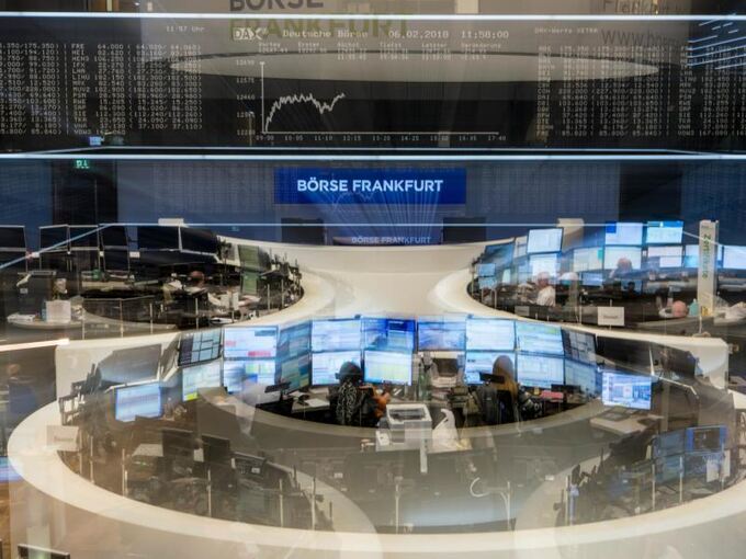 Börse Frankfurt - Dax-Anzeige