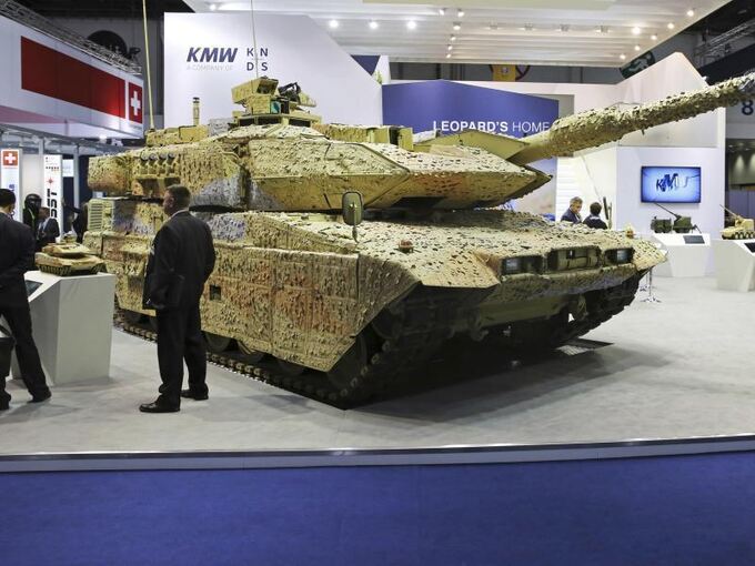 Leopard-Panzer von KMW