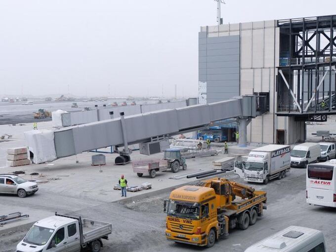 Baustelle Flughafen Istanbul