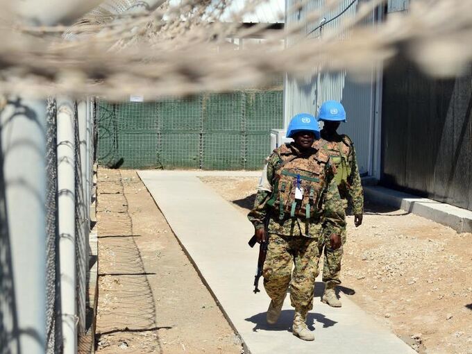 UN-Soldaten in Mogadischu