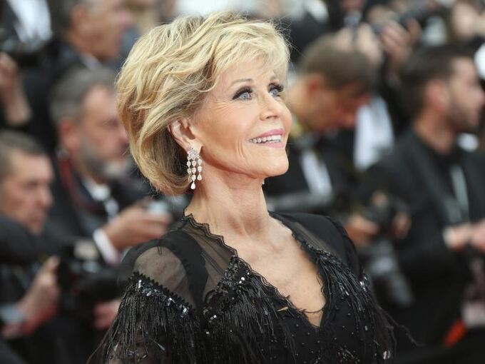 Filmfestival in Cannes - Jane Fonda