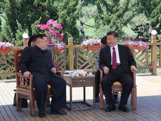Kim und Xi treffen sich in China