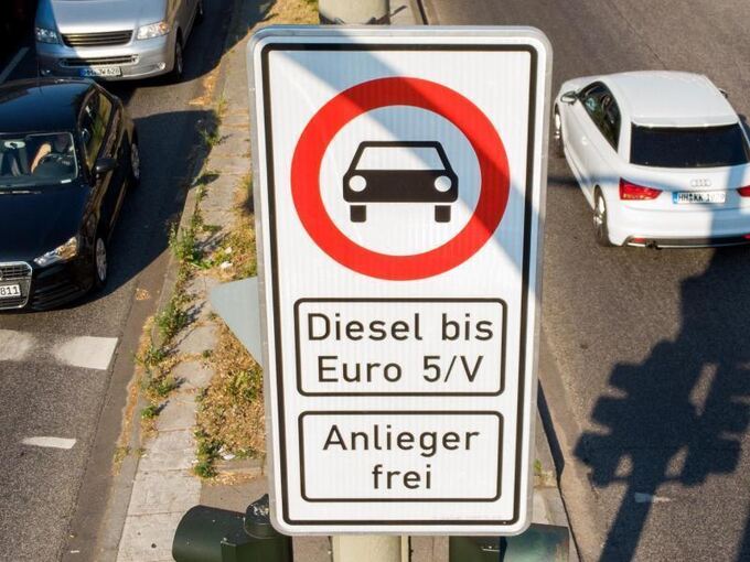 Fahrverbot für Diesel-Fahrzeuge