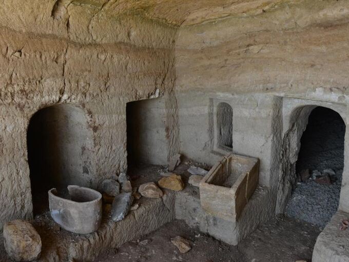 2000 Jahre alte Grabkammer