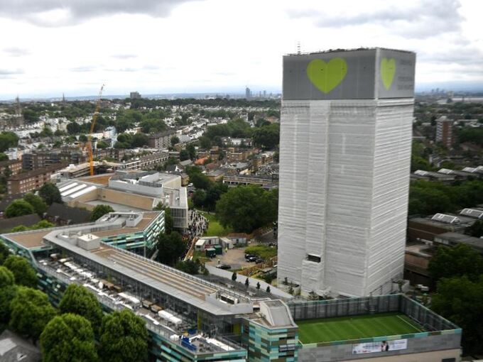 Gedenken an Brand im Grenfell Tower Gedenken an Brand im Grenfell Tower