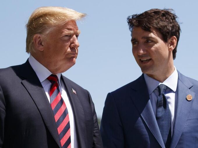 Trump und Trudeau