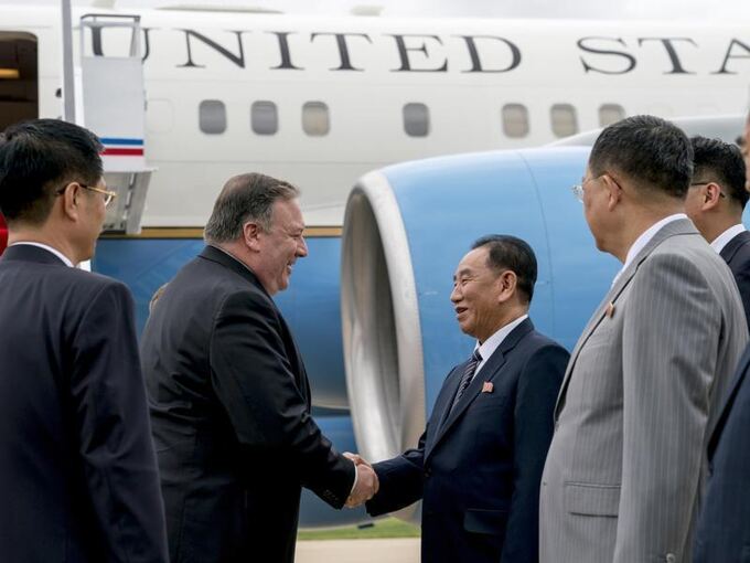 US-Außenminister besucht Nordkorea