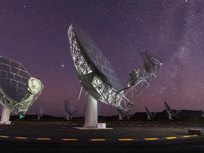 Meerkat-Radioteleskop