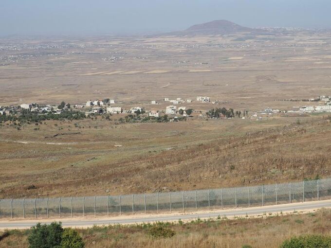 Syrisch-israelisches Grenzgebiet