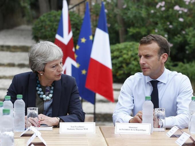 Brexit-Treffen zwischen Macron und May