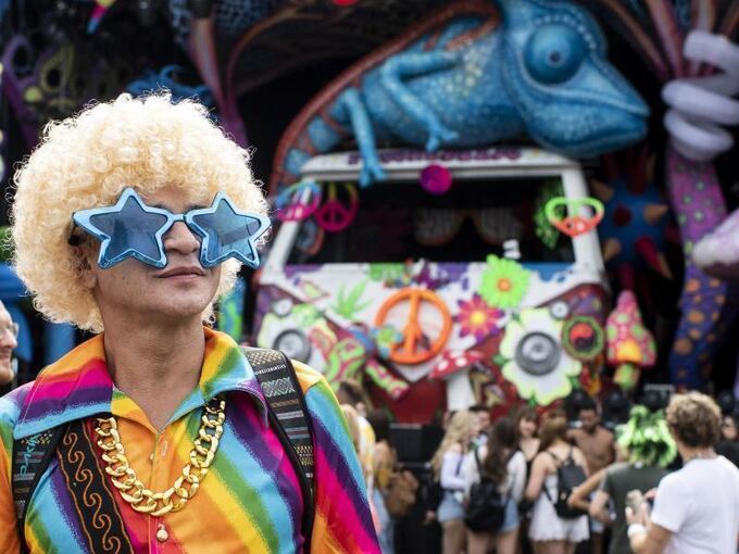 Street Parade in Zürich Street Parade in Zürich