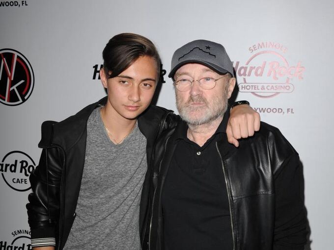Phil Collins + Sohn Nicholas