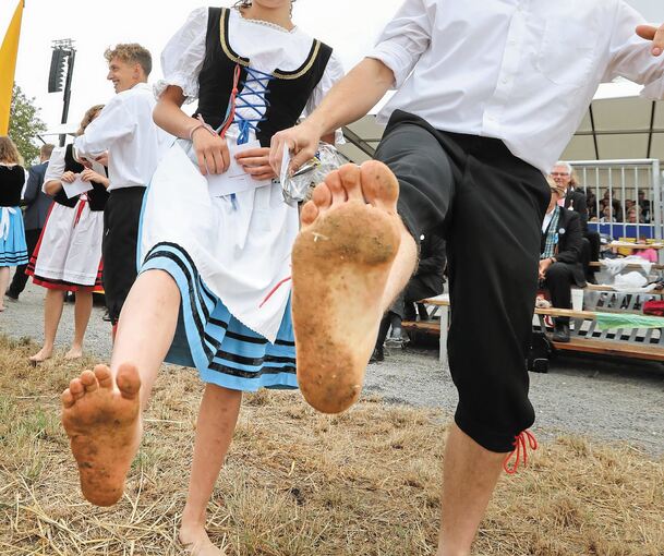 Nur noch rund 40 Tage bis zum Markgröninger Schäferlauf. Unser Foto zeigt das Königspaar des vergangenen Jahres, Sophia Hagenlocher und Dominik Fröschle. Foto: Ramona Theiss