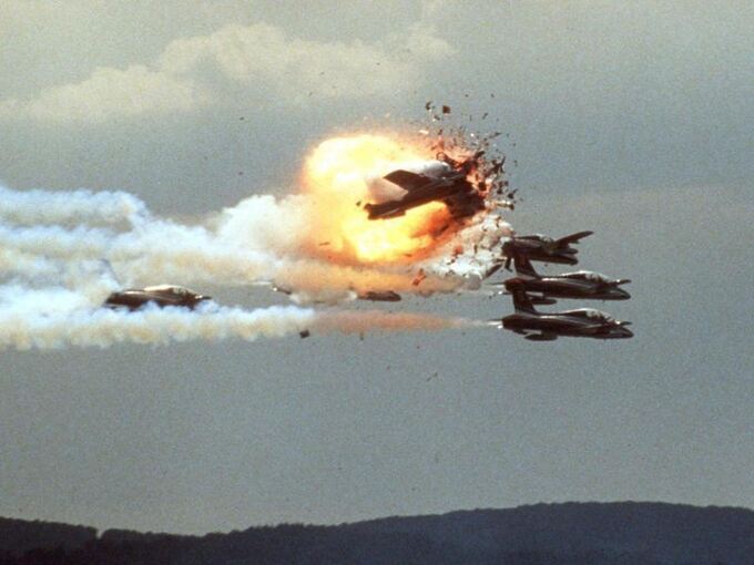 Flugschau-Unglück in Ramstein Flugschau-Unglück in Ramstein