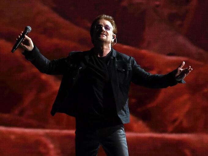 Frontsänger Bono