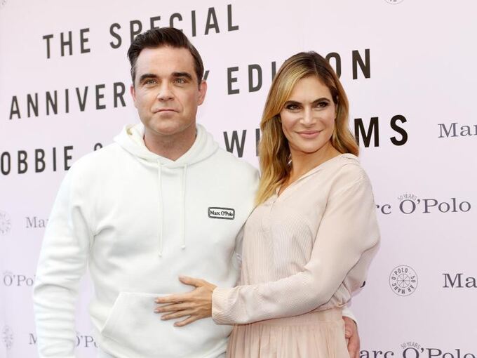 Robbie Williams & Ayda Field