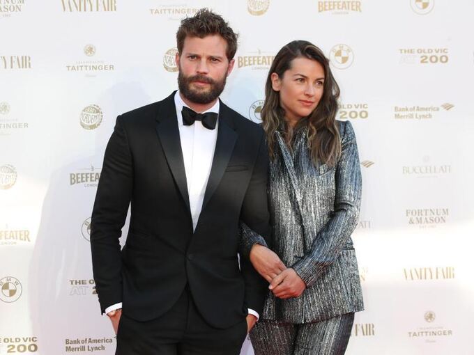 Jamie Dornan und Ehefrau Amelia Jamie Dornan und Ehefrau Amelia