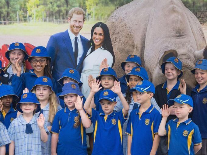 Prinz Harry und Meghan in Australien
