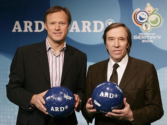 Gerhard Delling und Günter Netzer