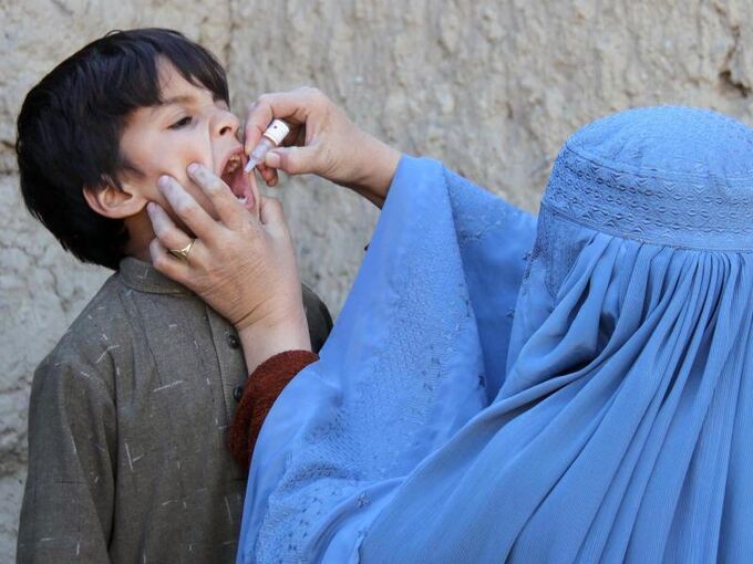 Kampf gegen Polio