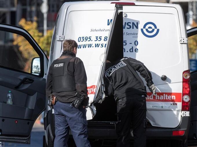 Überfall auf Geldtransporter