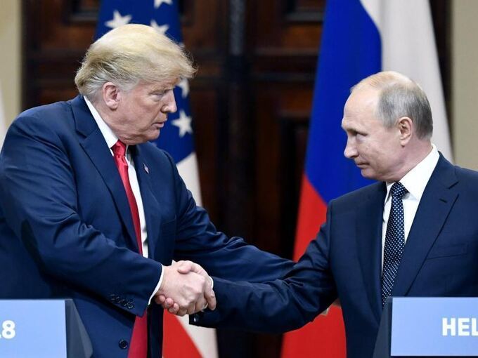 Donald Trump  und Wladimir Putin