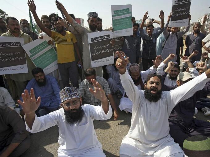 Protest in Karachi