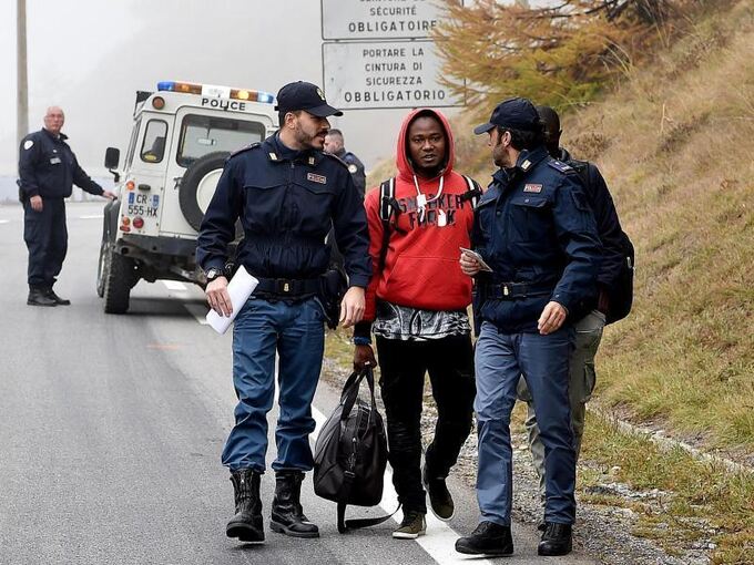 Migranten in Italien