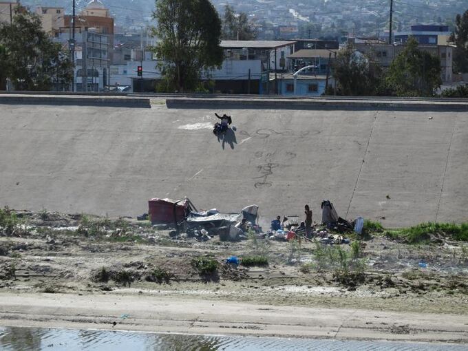 Grenze bei Tijuana