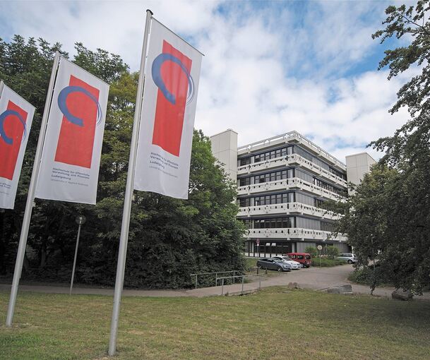 Die Ludwigsburger Verwaltungshochschule: Wer hier studiert, wird auch auf das Amt des Bürgermeisters vorbereitet.Archivfoto: Marijan Murat/dpa