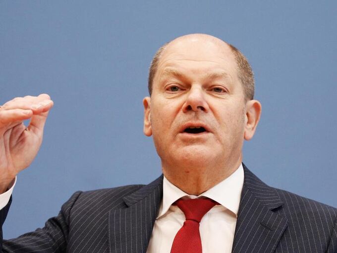 Bundesfinanzminister Scholz