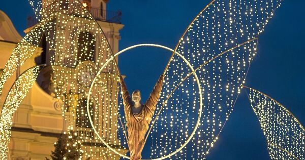 Eine üppige Beleuchtung ist heute in der Weihnachtszeit eine Selbstverständlichkeit.