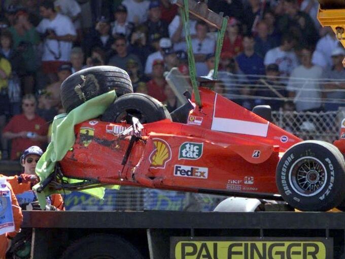 Unfall in Silverstone