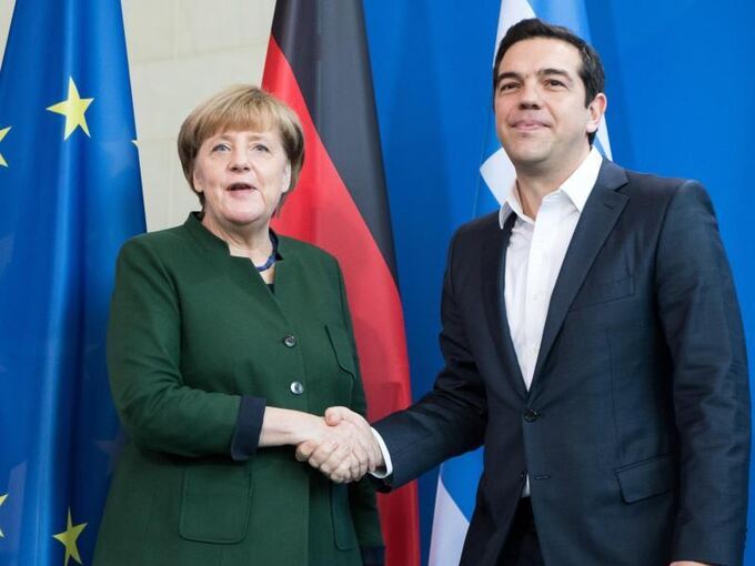 Merkel und Tsipras