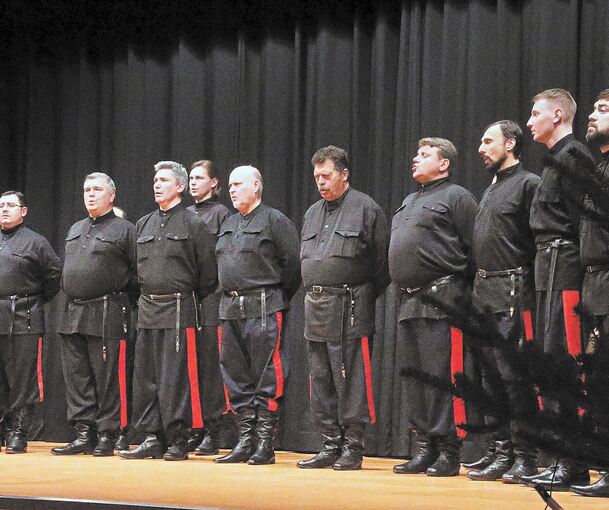 Sorgt für einen unvergleichlichen Musikabend: der Don Kosaken Chor Serge Jaroff. Foto: Alfred Drossel